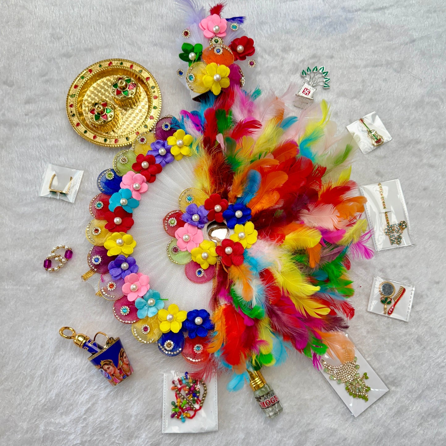 Laddu Gopal Holi Special Set –Krishna’s Rangotsav