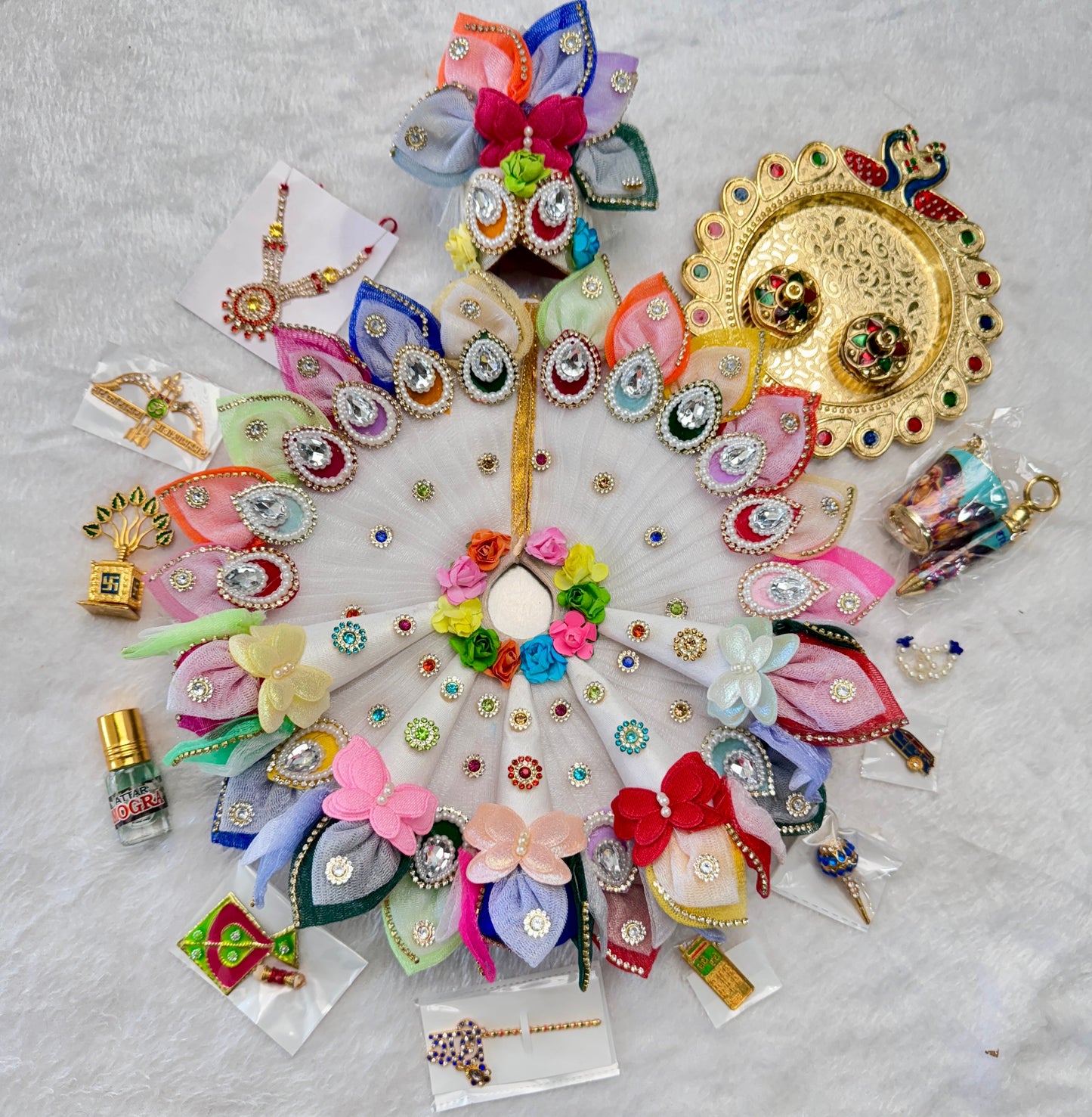 Laddu Gopal Holi Special Set – Celebrate Krishna’s Rangotsav