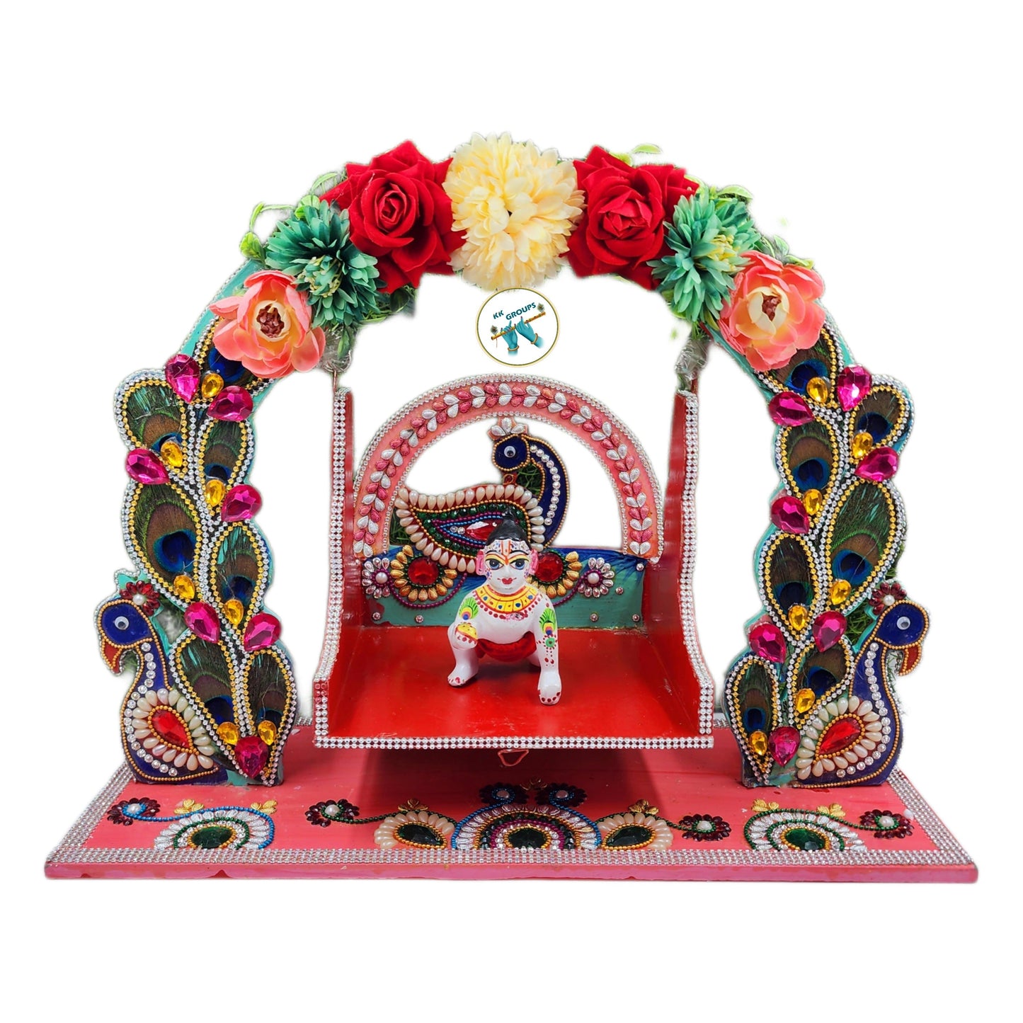 laddu-gopal-heavy-designer-jhula-box-packing