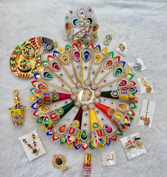 Laddu Gopal Holi Special Set –Krishna’s Rangotsav