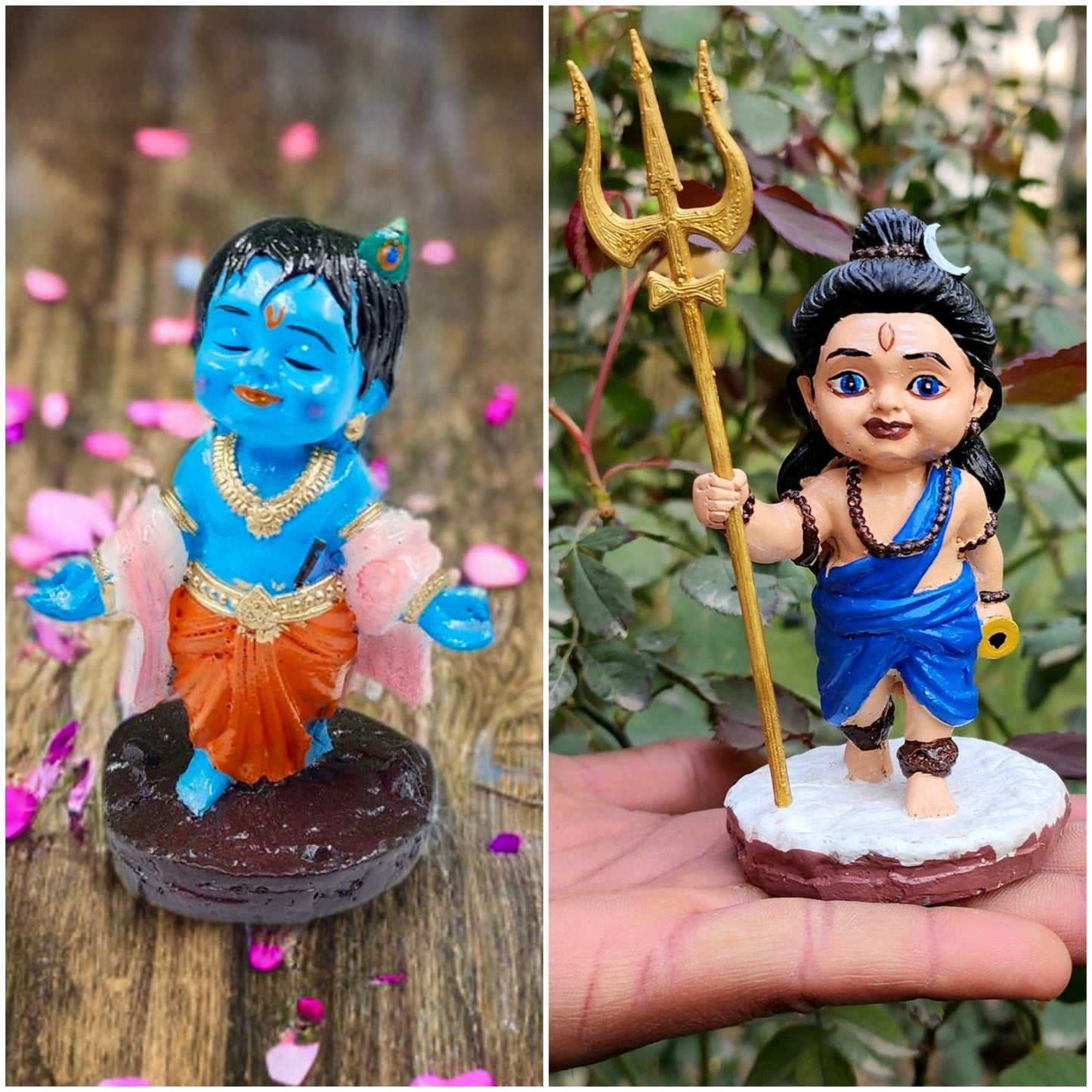Bal Gopal Ji Idol – Perfect for Home Decor & Puja (4 inch)