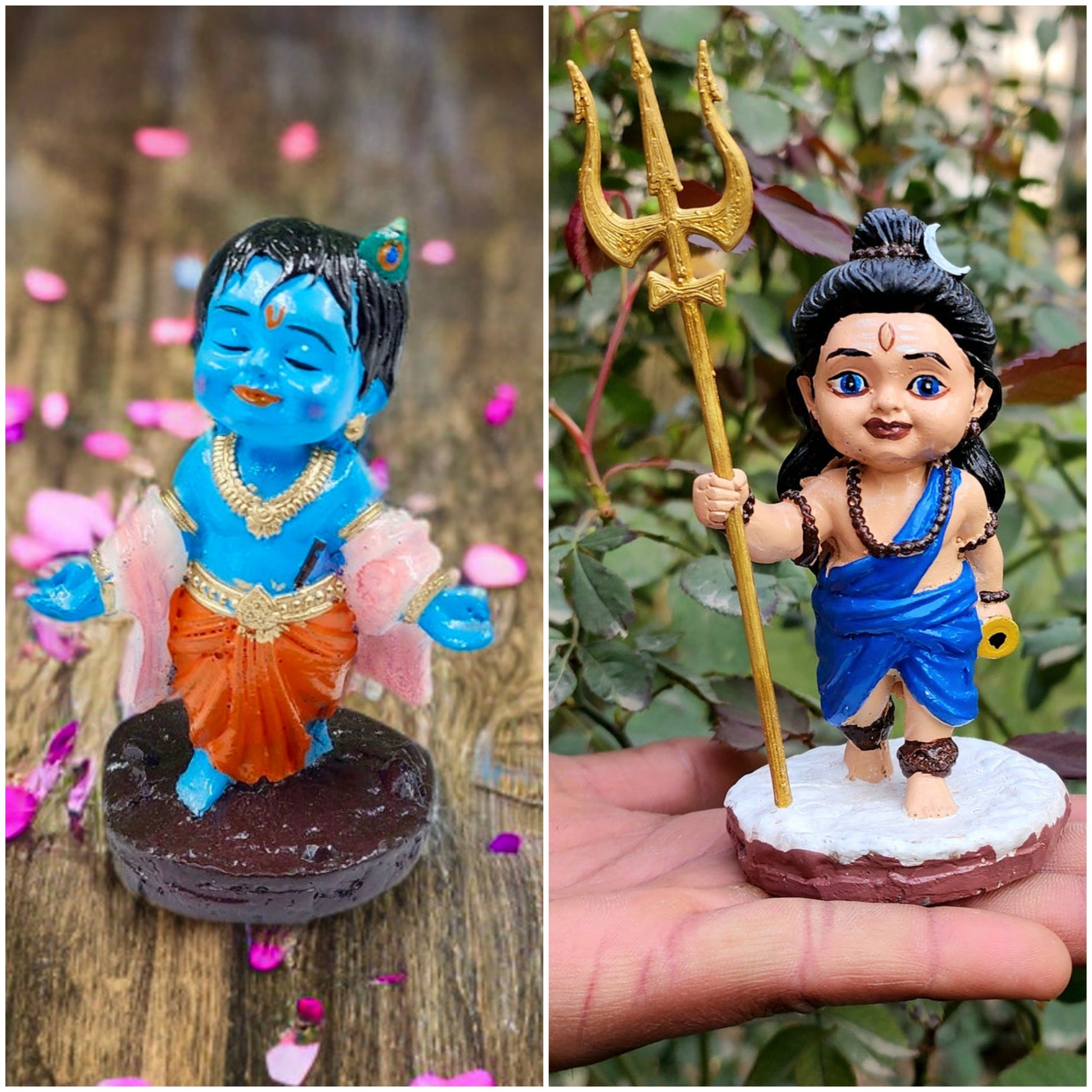 Bal Gopal Ji Idol – Perfect for Home Decor & Puja (4 inch)