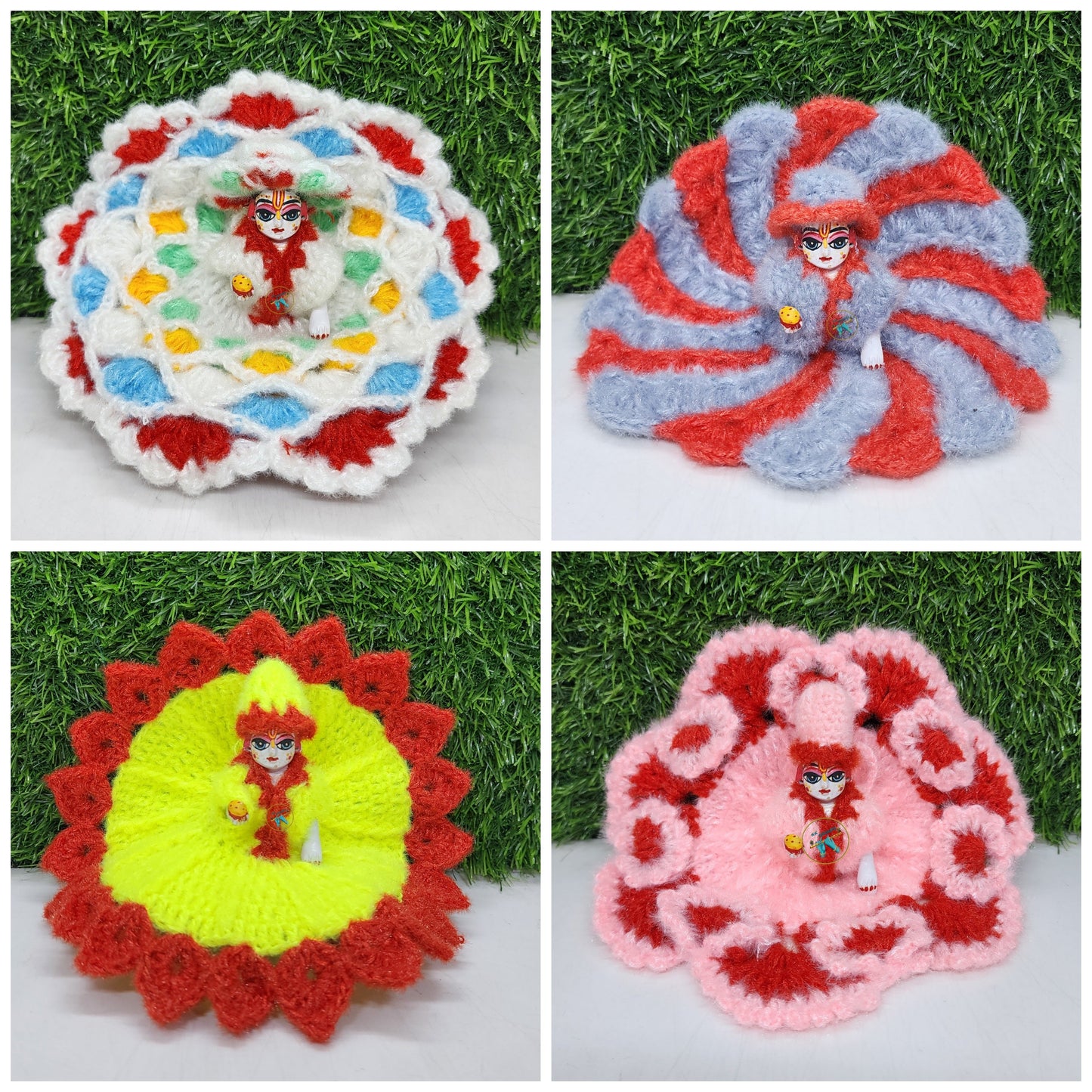 Premium Woolen Dress Combo Pack of 4 [Random Colour and Random Prints]