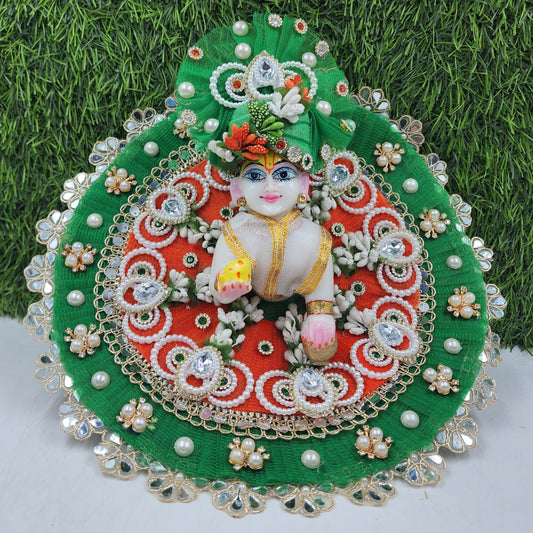 Tricolour Heavy Dress for Laddu Gopal Ji